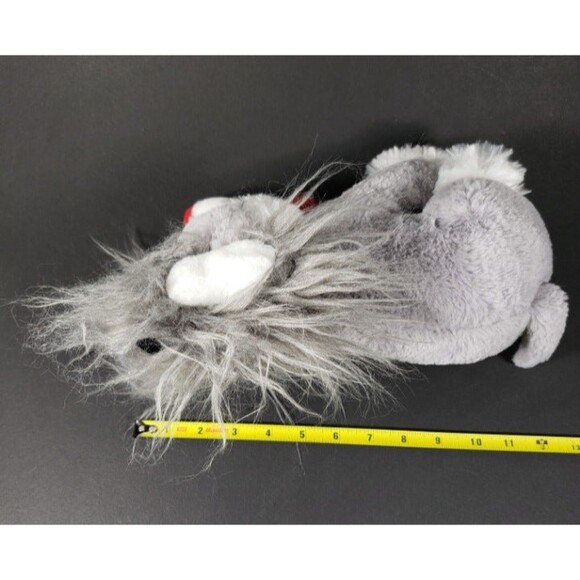 Dan Dee Puppy Dog Plush Gray Stuffed Animal 11 inch - Picture 8 of 8